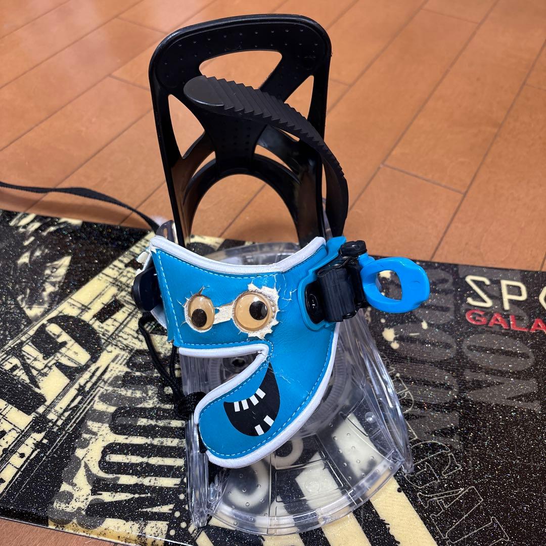 子供用スノーボード3点セット(ボード110、ビンディング、K2ブーツ19.5)