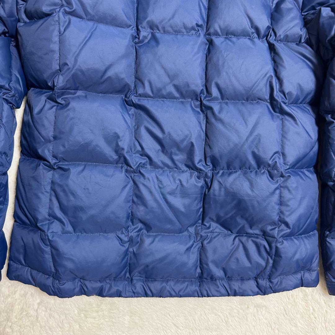 Eddie Bauer 00s puffy jacket メンズXS青短丈y2k