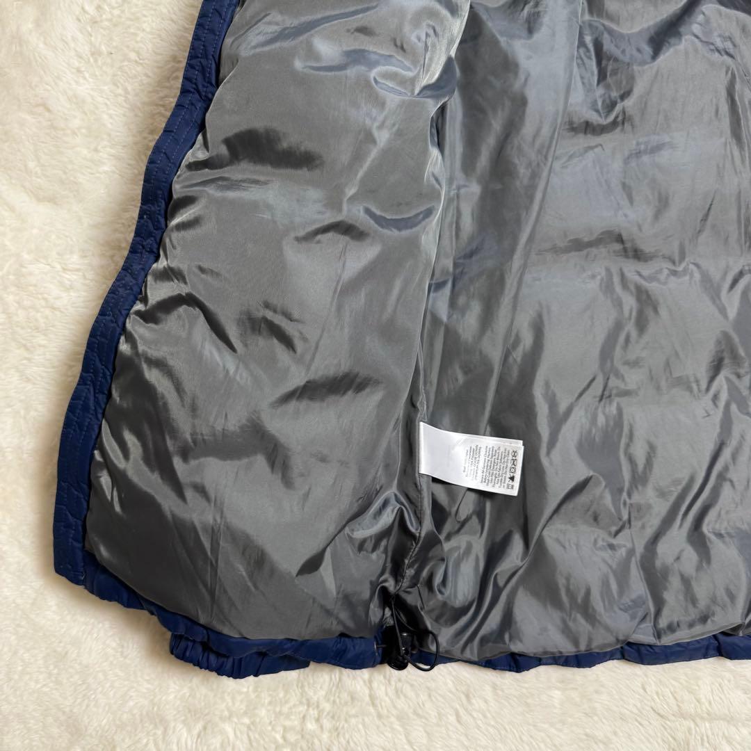 Eddie Bauer 00s puffy jacket メンズXS青短丈y2k