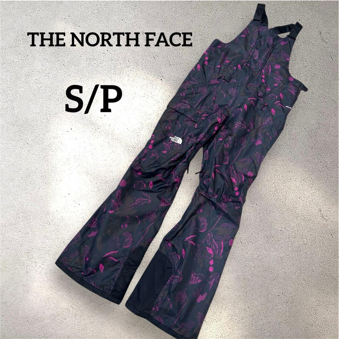 セール✨THE NORTH FACE ウィメンズ フリーダム ビブ 植物柄S/P