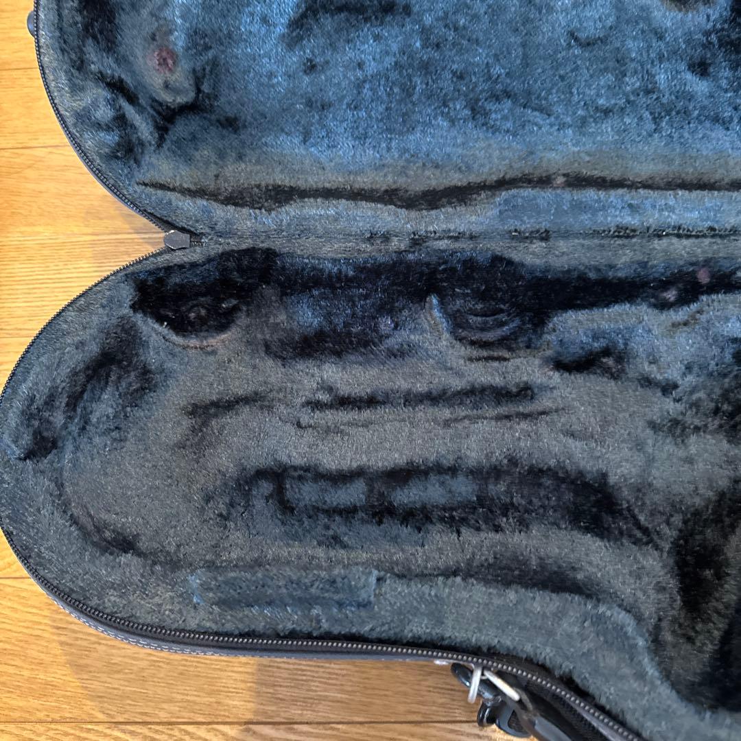SELMER アルトサックスソフトケース グレー　純正品　純正ストラップ付き