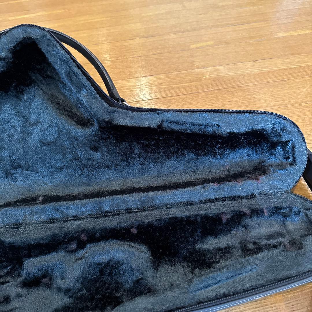 SELMER アルトサックスソフトケース グレー　純正品　純正ストラップ付き