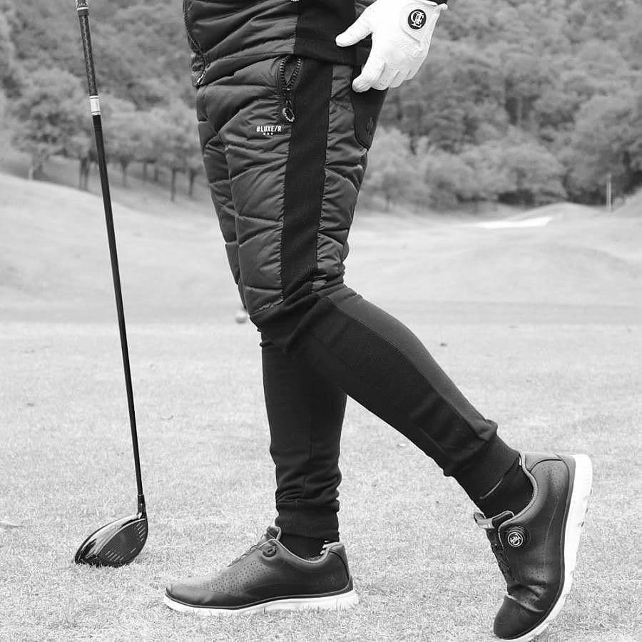 LUXE/R GOLF ダウンフェザー&裏起毛パンツ 45762BGM③