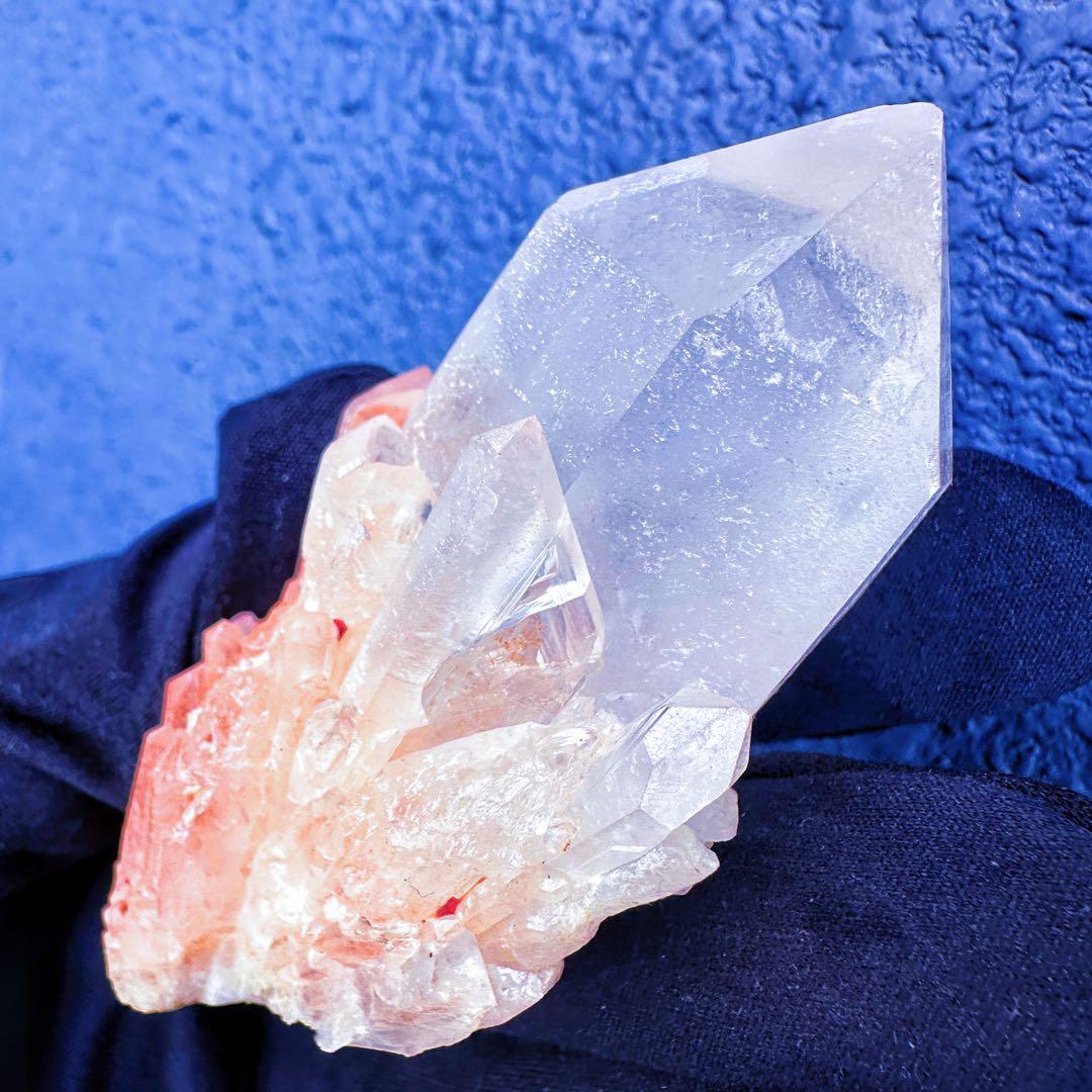 爆アレ❗️可愛いピンク♡超綺麗マダガスカル産パイナップルピンククラスターA1417