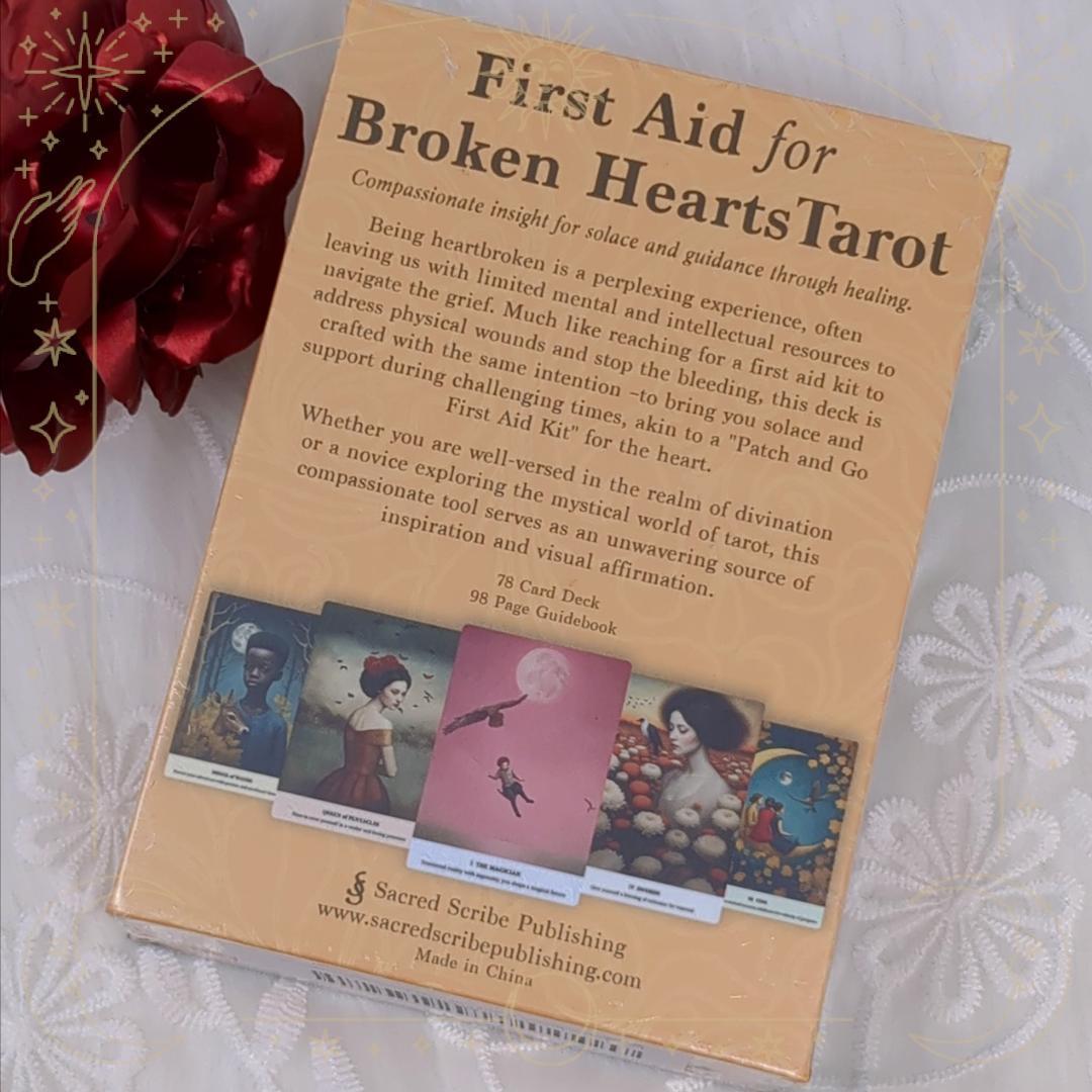 【正規品タロットカード】入手困難✨失恋で傷ついた心に応急処置をする癒しのデッキ