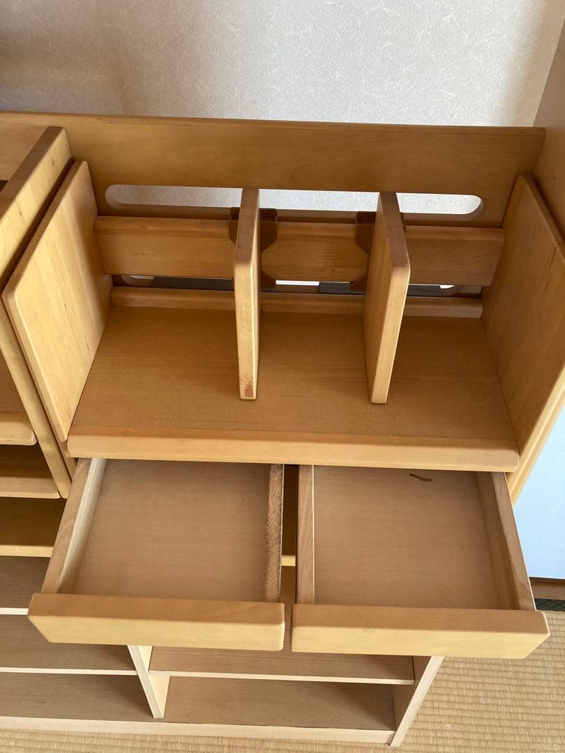 イトーキ　フリーワン　学習机セット　組合せ可能な棚つき　美品　引取or着払い