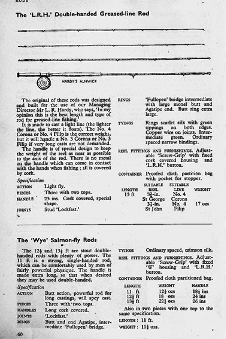 yoshi　ハーデイ・ワイ・１２‘６”＃７～ バンブーロッド