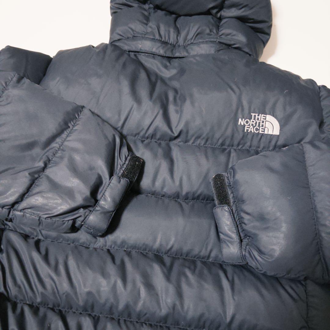 ☆人気　ノースフェイス　軽量　ロングダウン700 ブラック　レディースXL