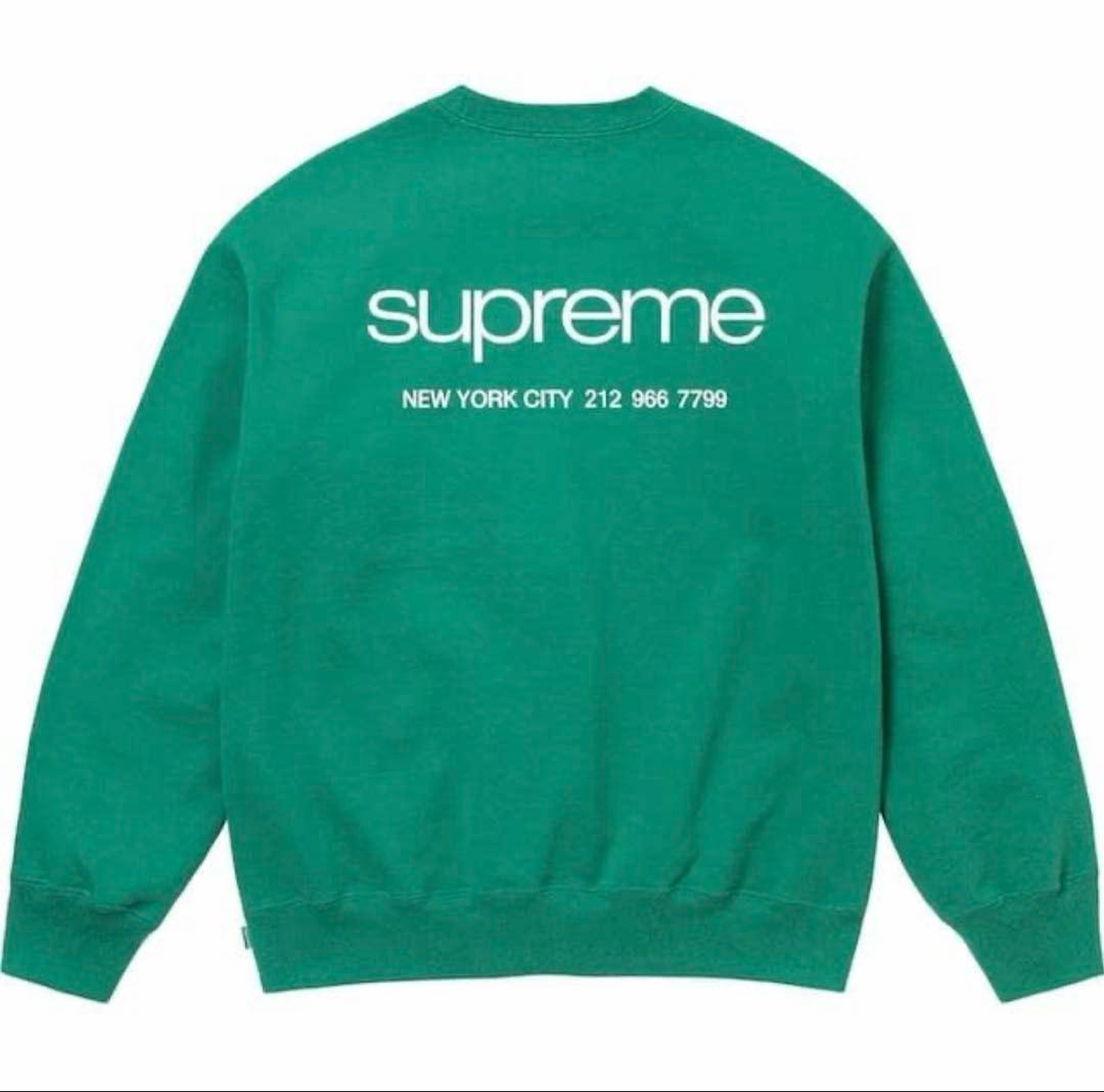 トップス Supreme Nyc Crewneck Light Pine M