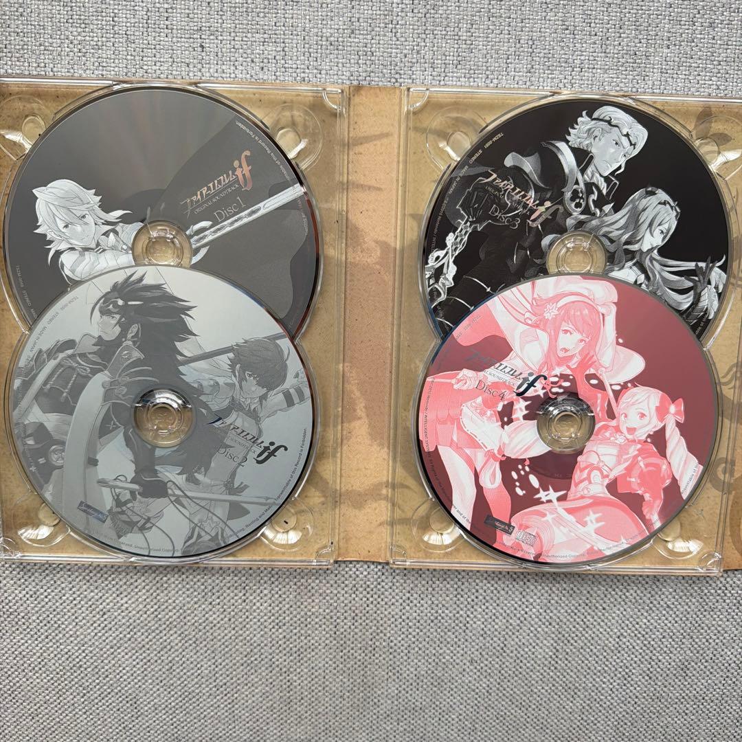 ファイアーエムブレムif オリジナルサウンドトラック　　缶バッジ付き