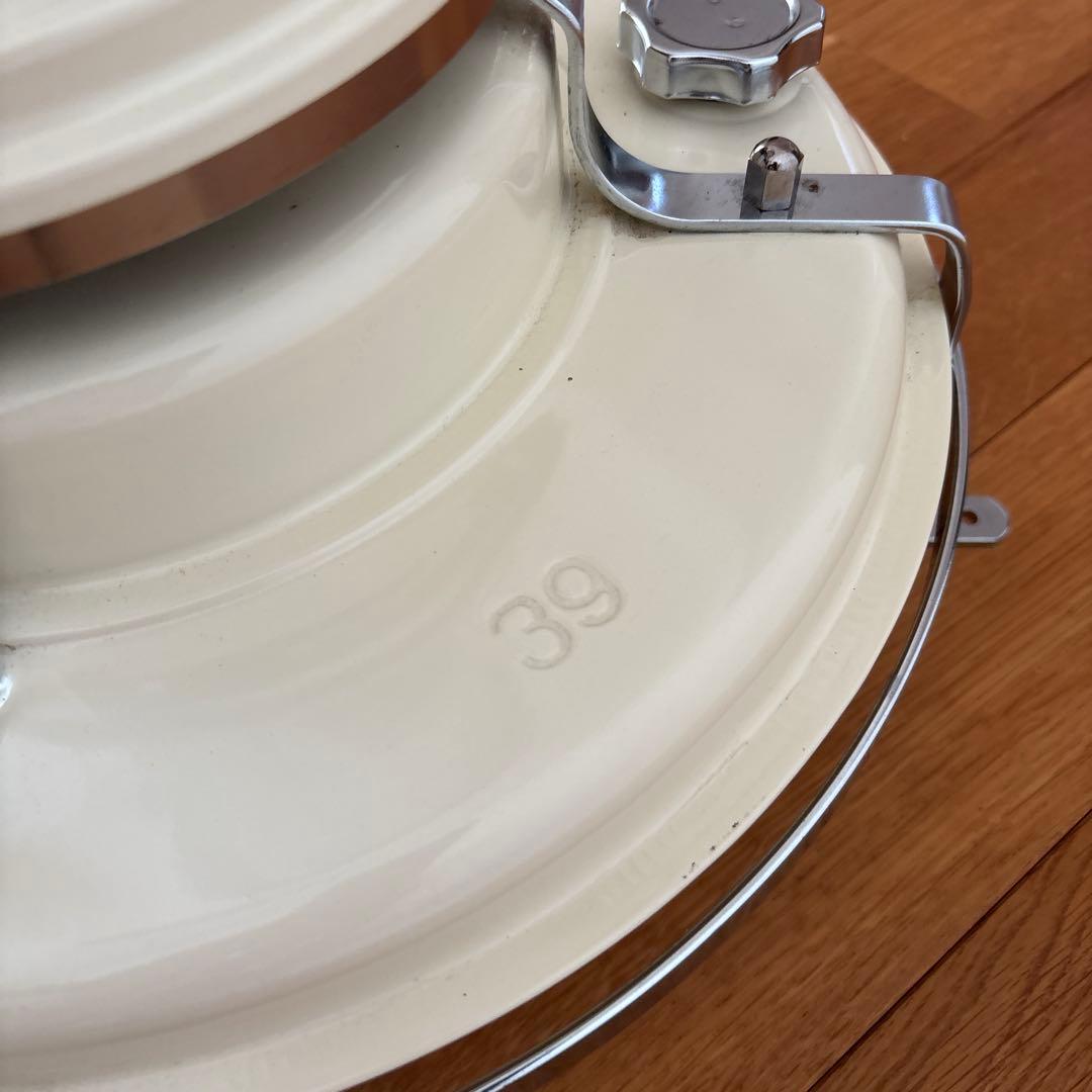 アラジンストーブ　ブルーフレームヒーターアイボリー39 ヴィンテージ　替え芯付き