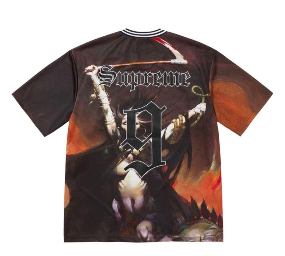 トップス Supreme Frank Frazetta Soccer Jersey M