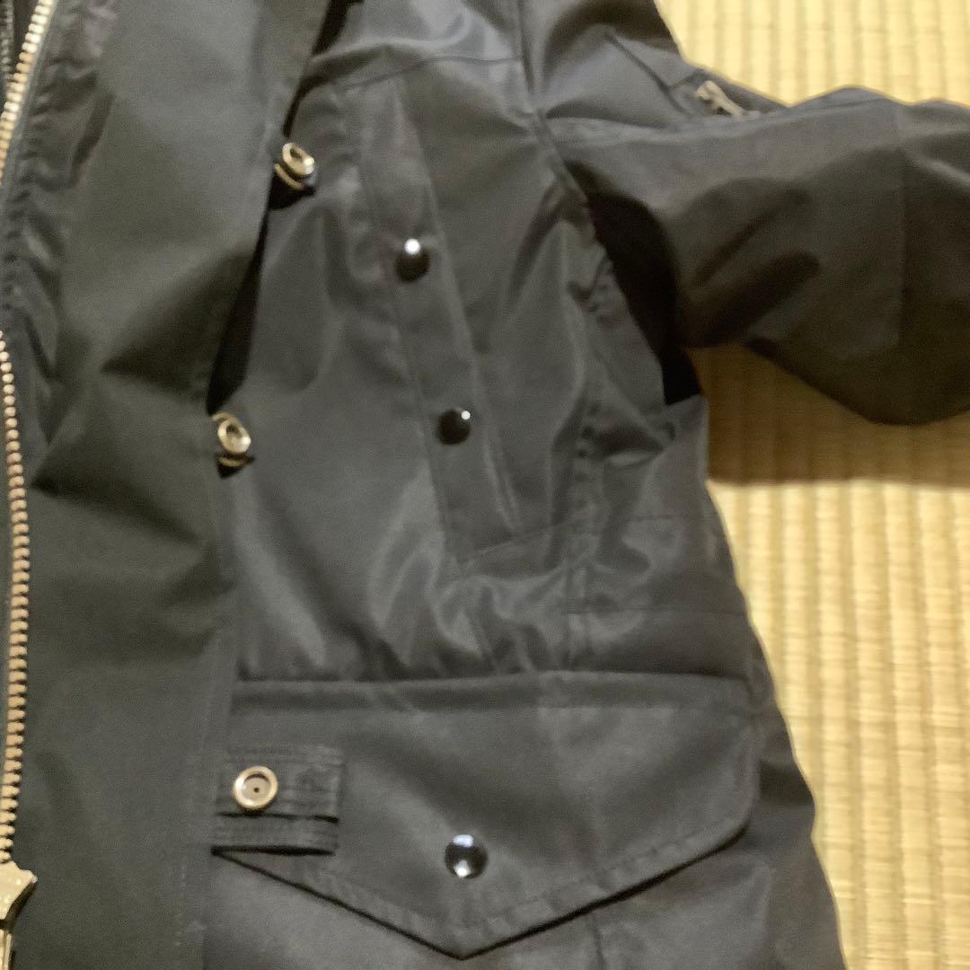 POWERAGE PJ-23202 メンズ ブラック ライダースジャケットL