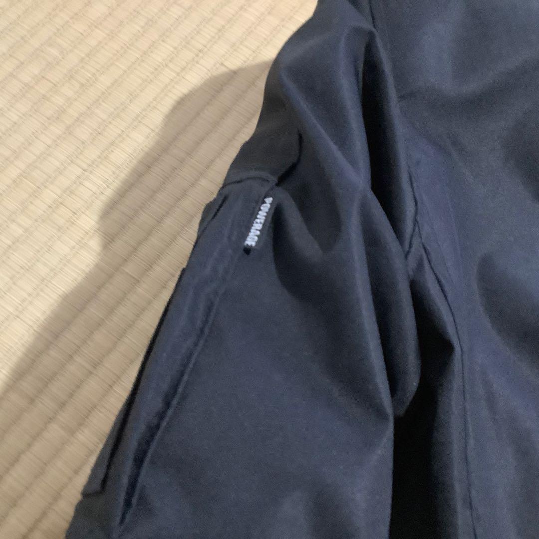 POWERAGE PJ-23202 メンズ ブラック ライダースジャケットL