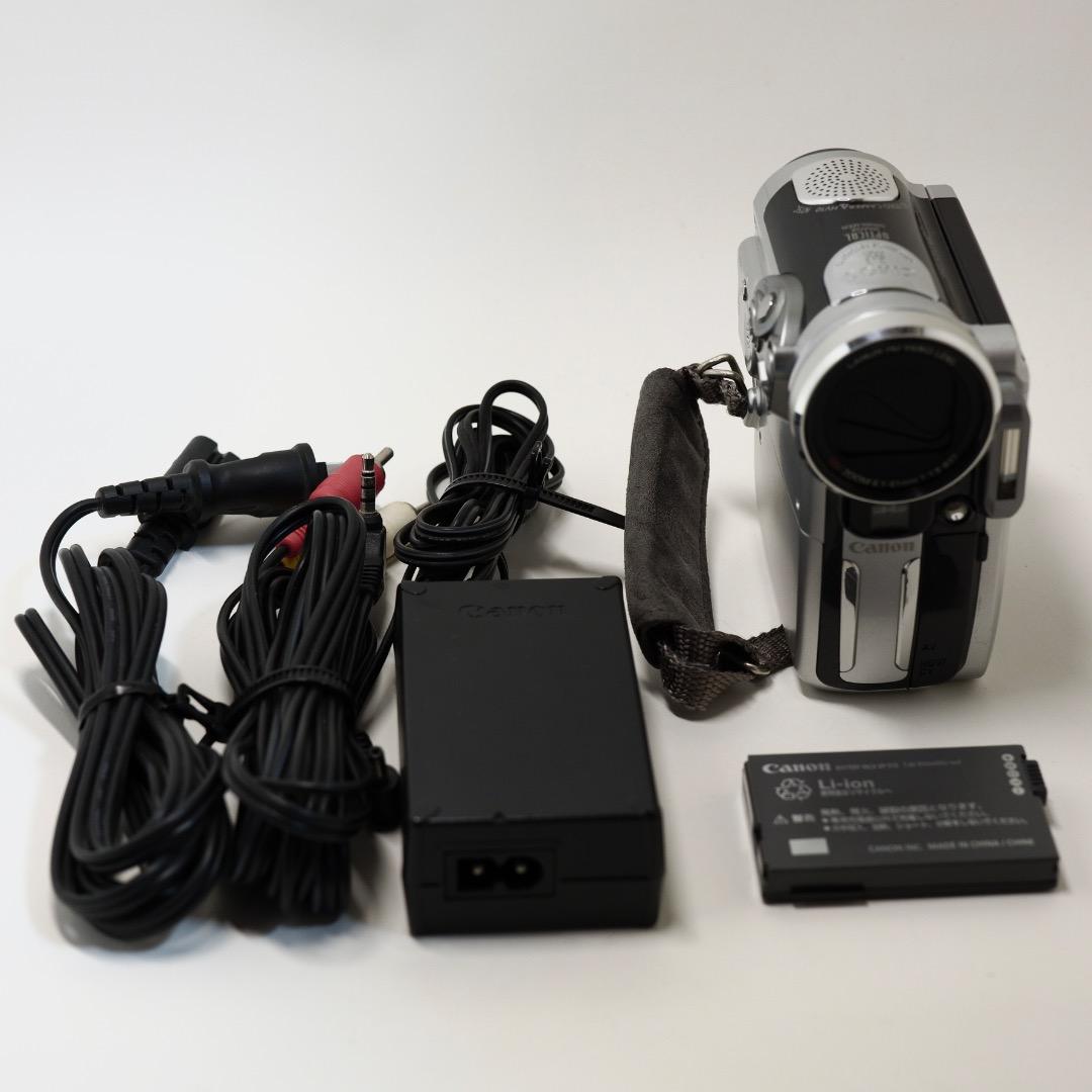 miniDVハイビジョンビデオカメラ iVIS HV10 + PC読込みケーブル - www