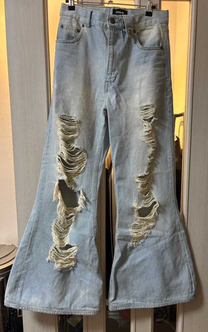 egonlab アトミックダメージデニム　S 最終値下げ タグあり