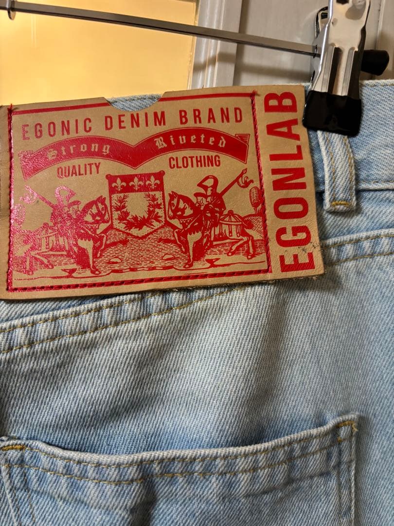egonlab アトミックダメージデニム　S 最終値下げ タグあり