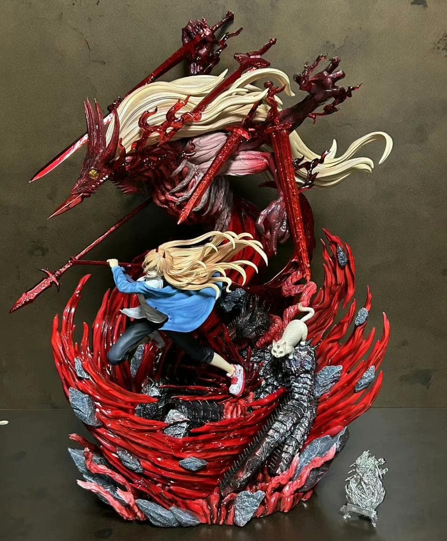 チェンソーマン パワー 魔人形態 フィギュア ガレージキット スタチュー