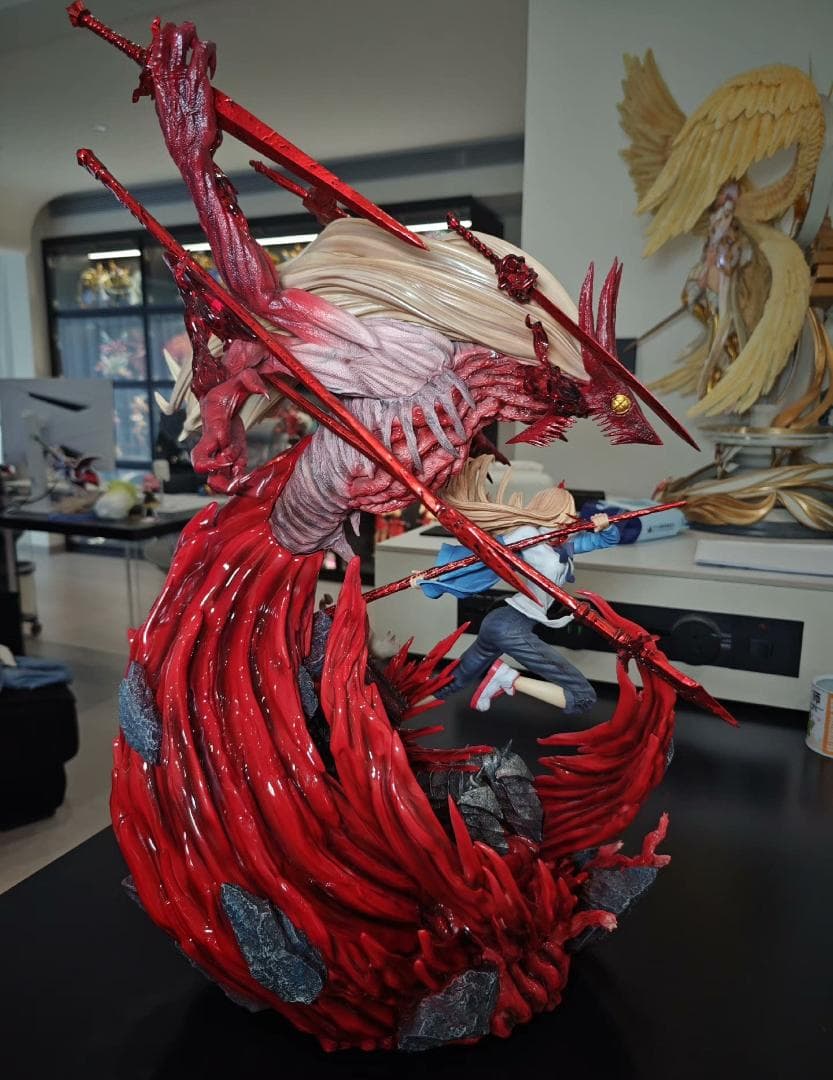 チェンソーマン パワー 魔人形態 フィギュア ガレージキット スタチュー