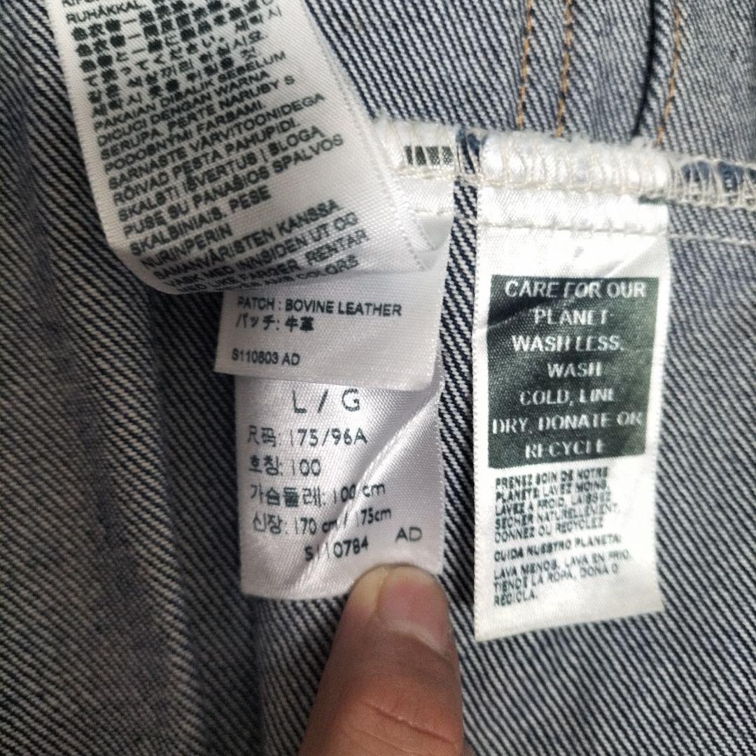 LEVI'S PREMIUM 1st デニムジャケット　Ｌ　 濃紺　ジージャン