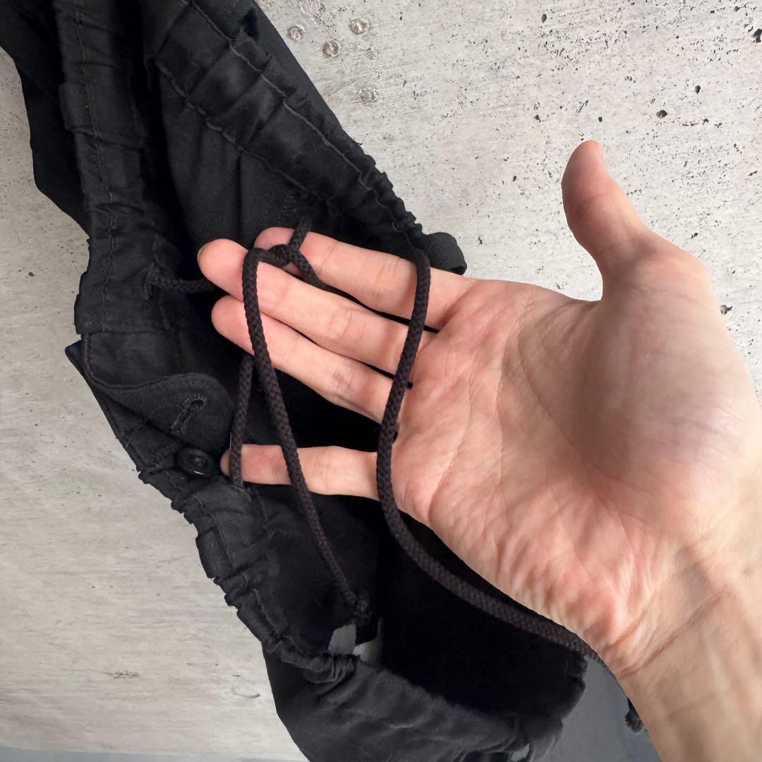 超美品 ヨウジヤマモト 16ss ウール ギャバジン スーパーサルエル