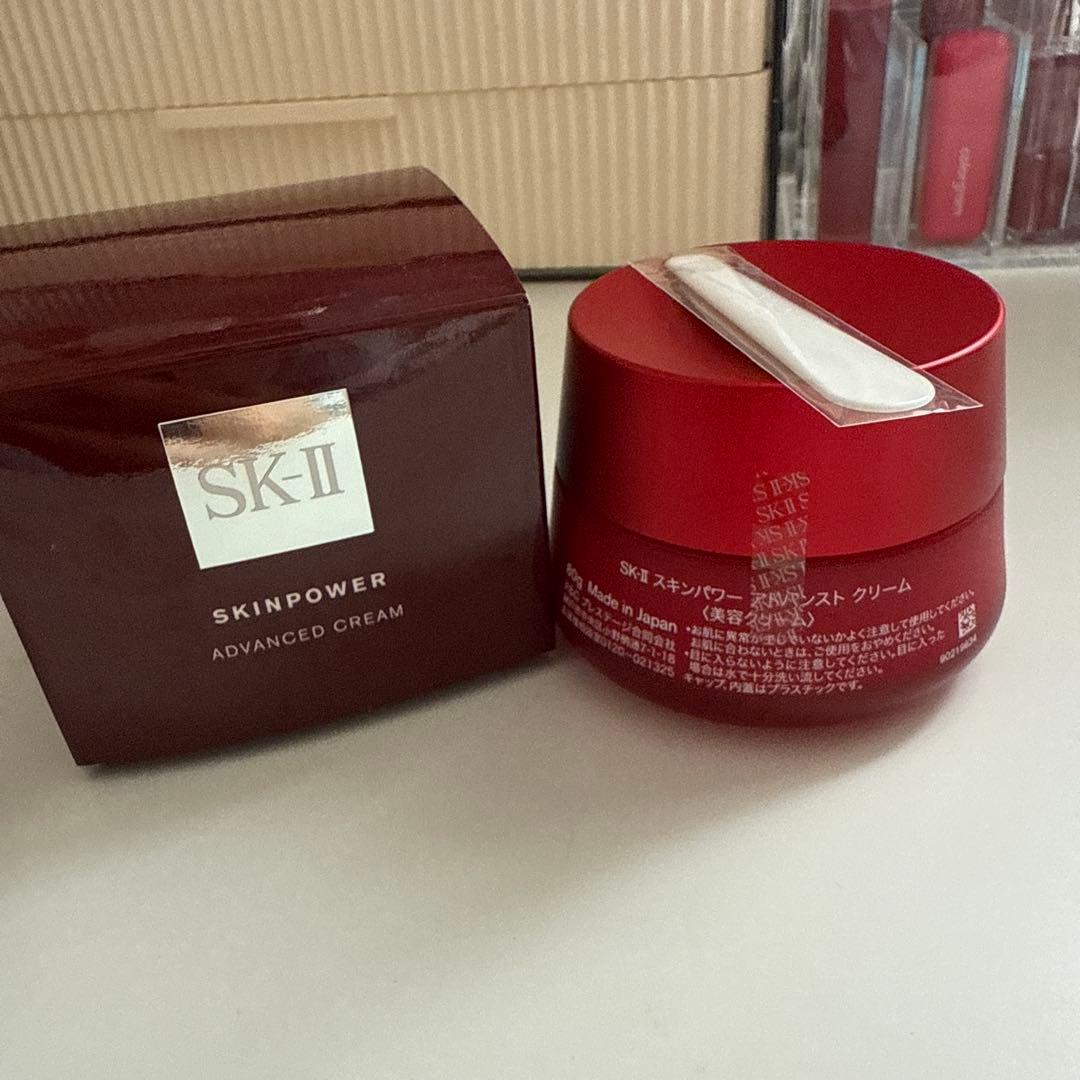 新品未開封SKⅡ スキンパワー アドバンストクリーム 80g