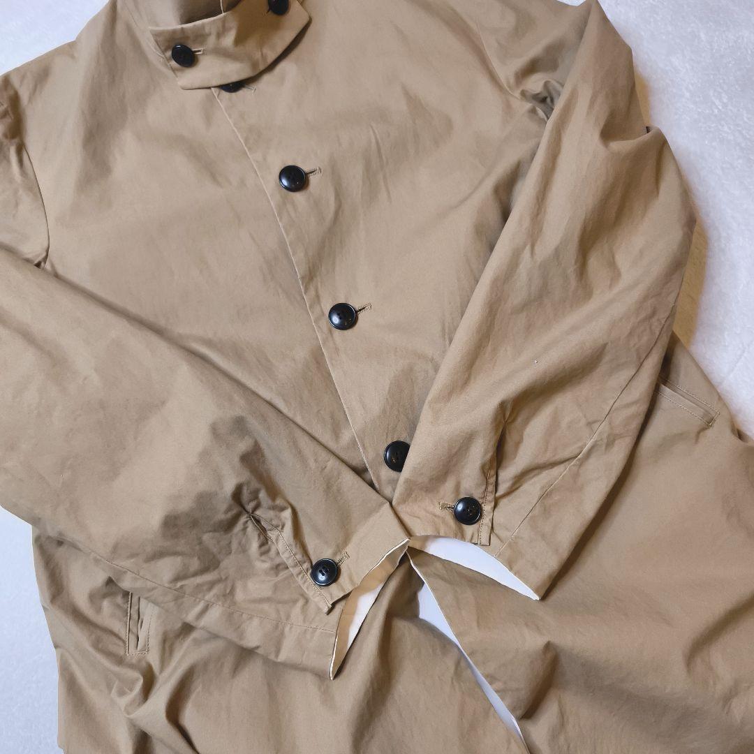 美品 EEL サクラコート L ベージュ コットン100% 日本製 名作 定番