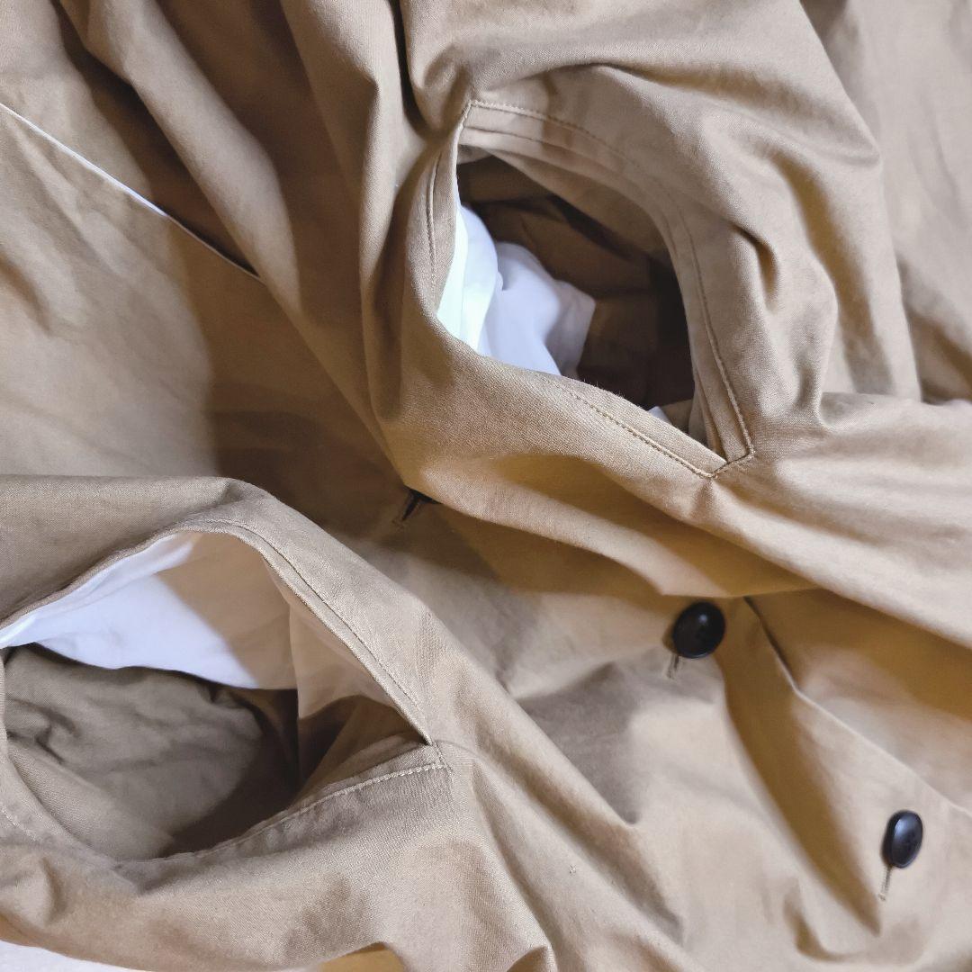 美品 EEL サクラコート L ベージュ コットン100% 日本製 名作 定番