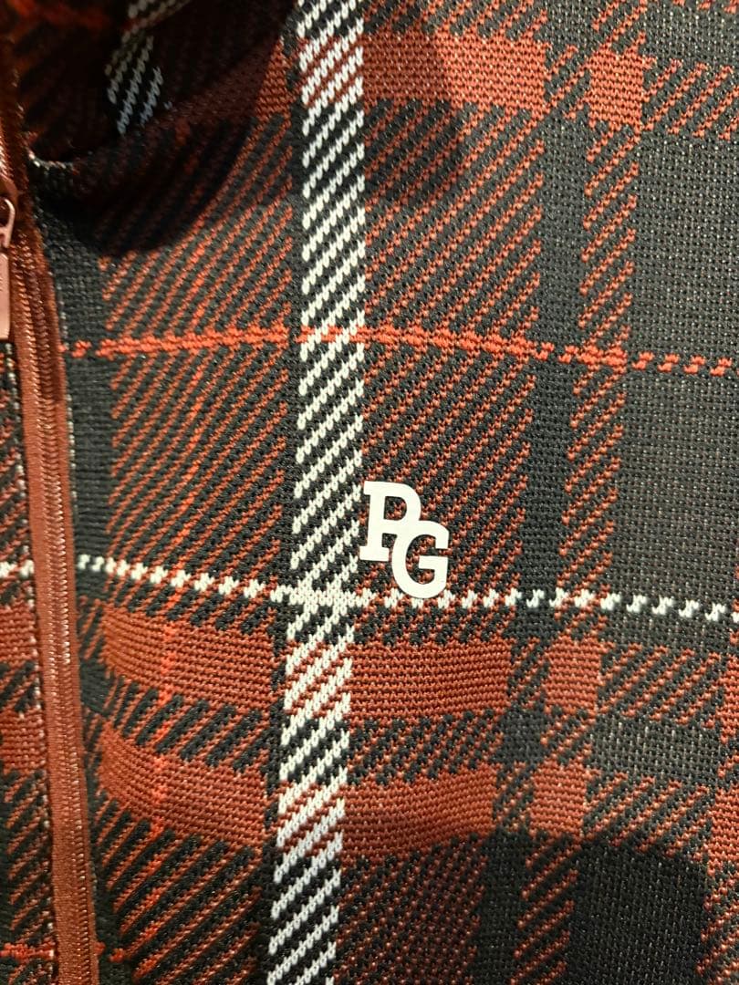 PEARLY GATES チェック柄ワンピース