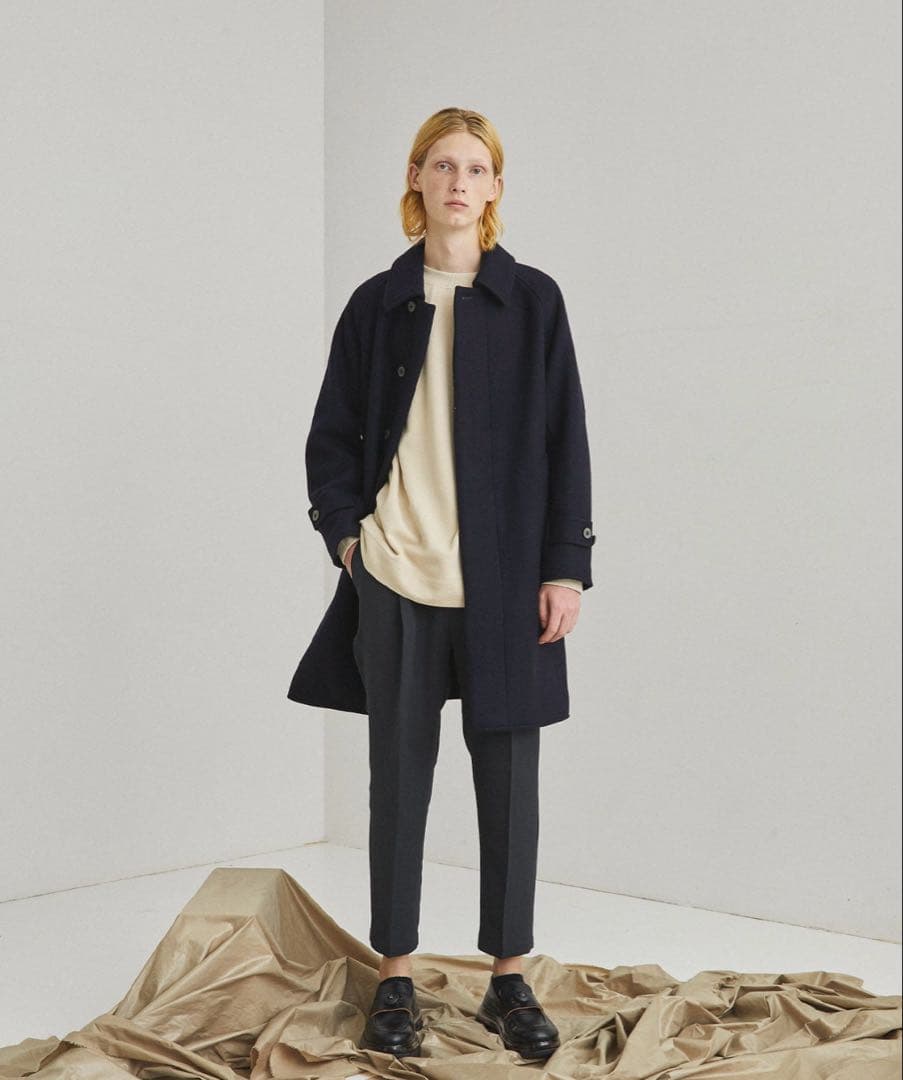 UNITED TOKYO Super 120’sステンカラーコート　クラシック