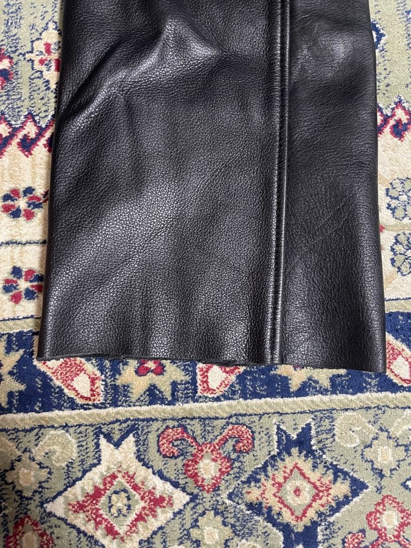 B*e様 KADOYA Black Leather Pants