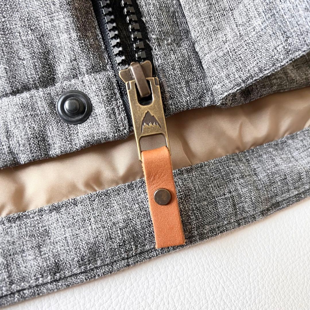 3251【美品】バートン　ジャケット 無地 COVERT サーモライト グレー