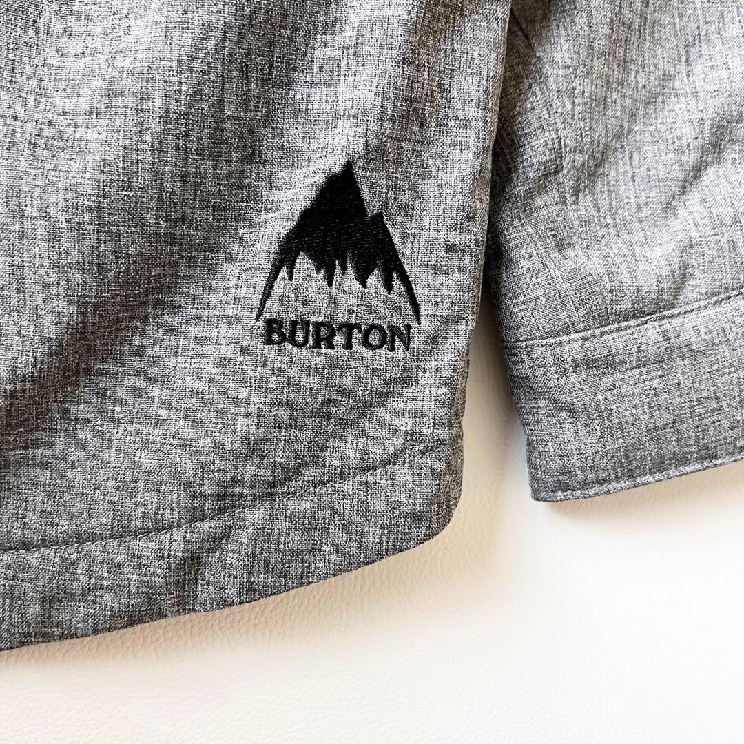 3251【美品】バートン　ジャケット 無地 COVERT サーモライト グレー