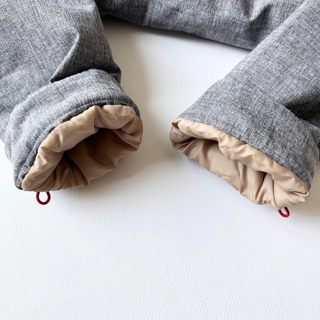 3251【美品】バートン　ジャケット 無地 COVERT サーモライト グレー