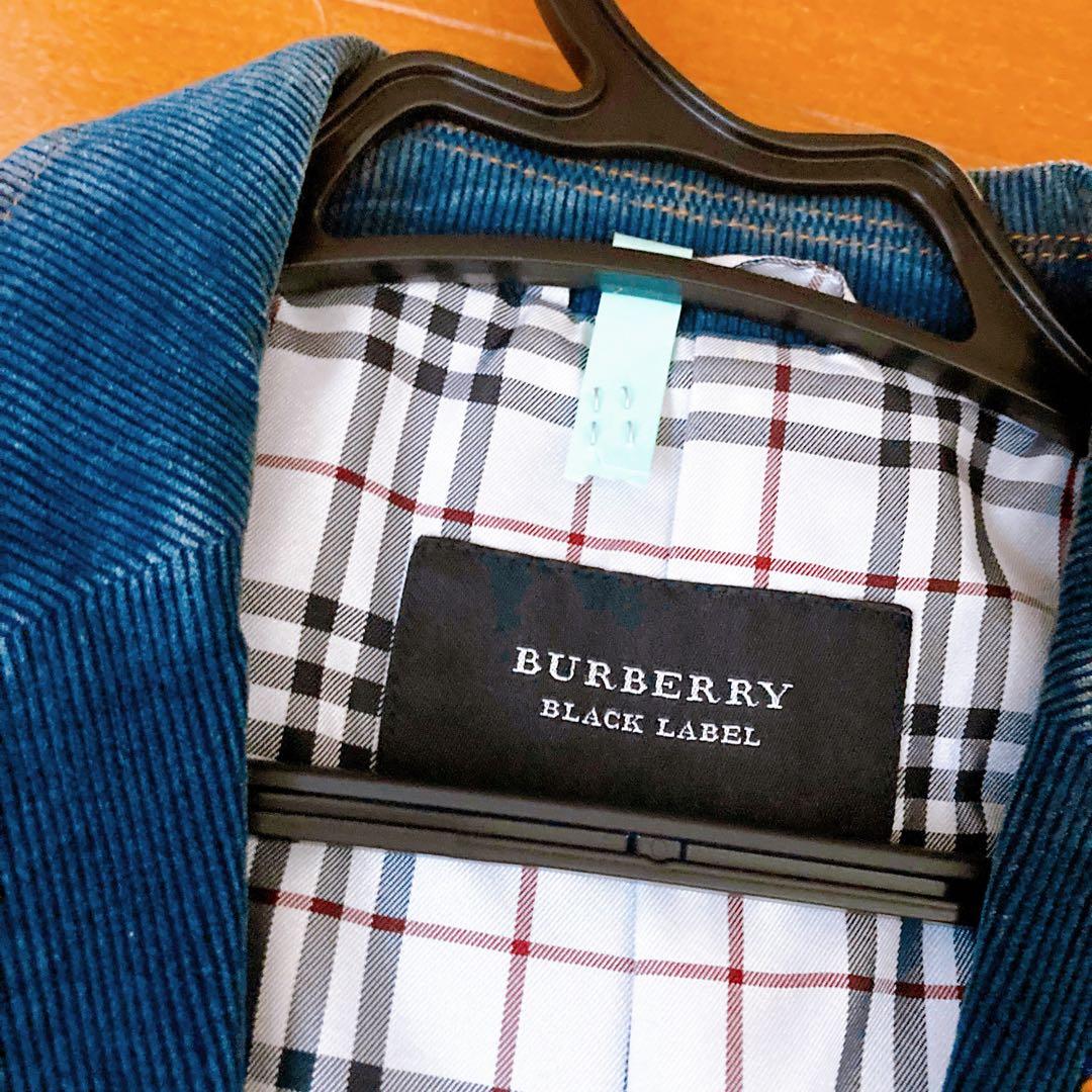 【美品】バーバリーブラックレーベル　デニムジャケット　ブルーデニム　クリーニング