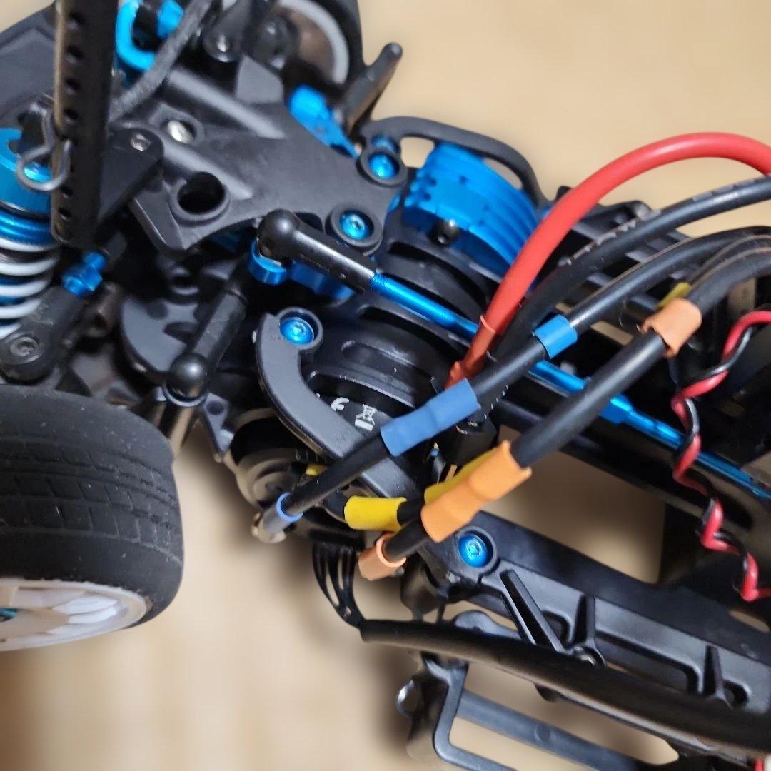 タミヤ　M07 S寸ミニクーパー(ボディはオマケ)　17.5T 04SRメカ付き