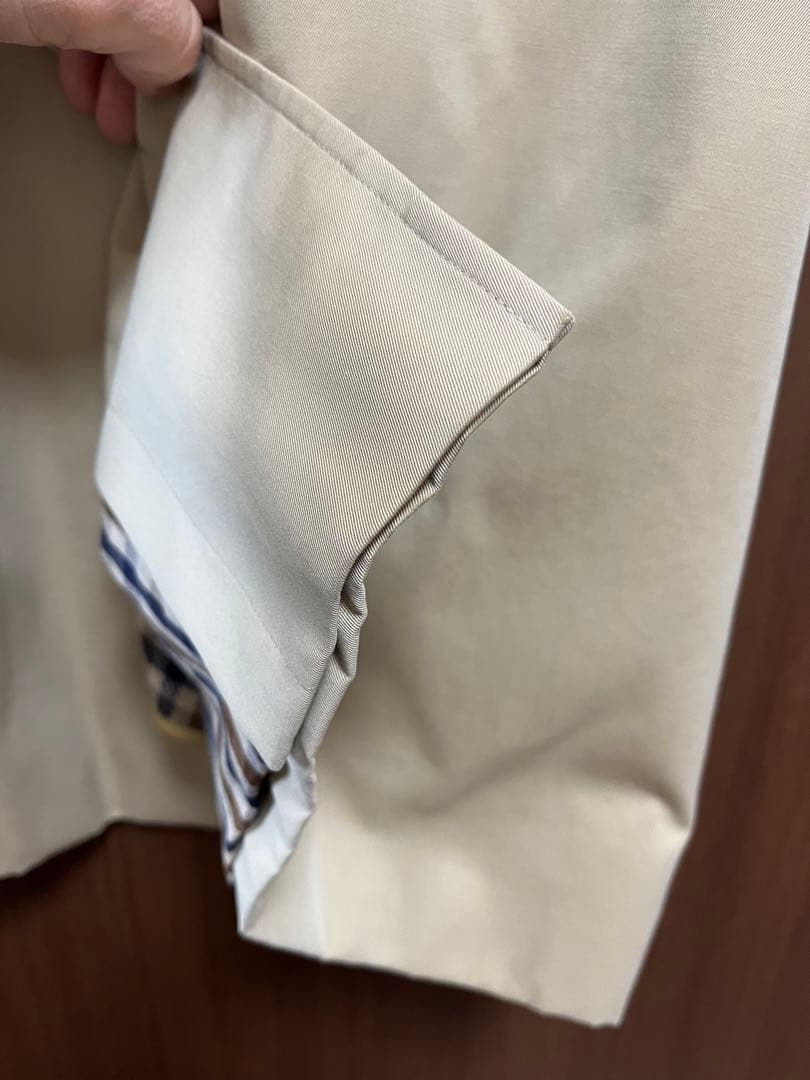 アクアスキュータムバルマカーンコート　ステンカラー　英国製　Aqua5 美品