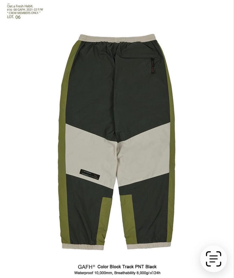 GAFH ガフ 韓国 スノーボード ウェア パンツ 男女