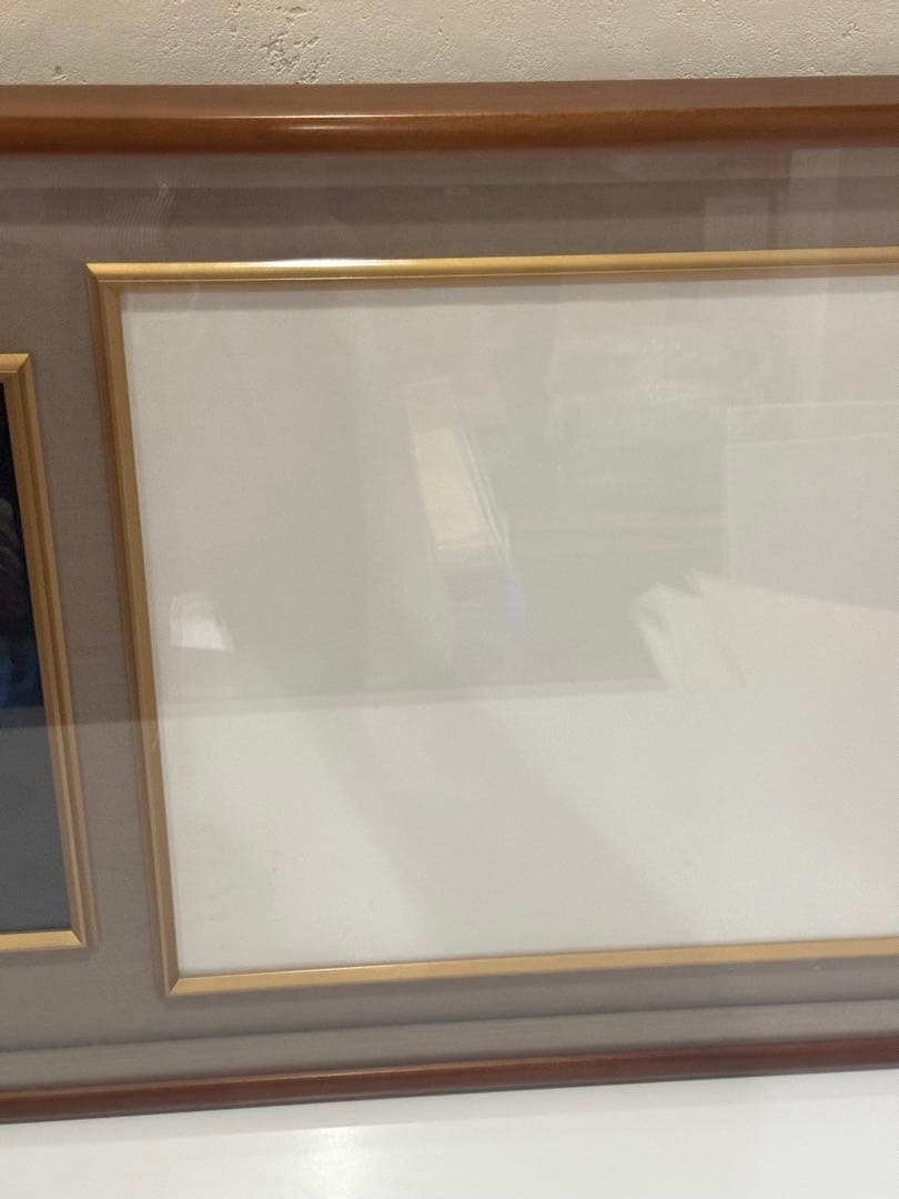 【大型・美品】勲三等瑞宝章 勲記 額縁のみ 木製枠 勲章額 叙勲額