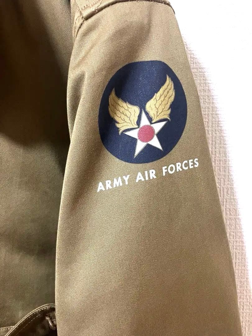 BUZZ RICKSON’S フライトジャケットB-10 赤リブ　サイズ40