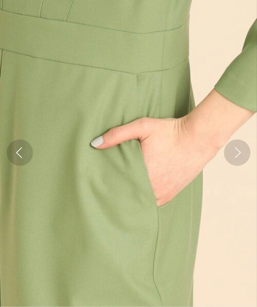 クードシャンス　ストレートタイトワンピース