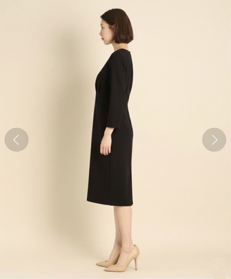 クードシャンス　ストレートタイトワンピース