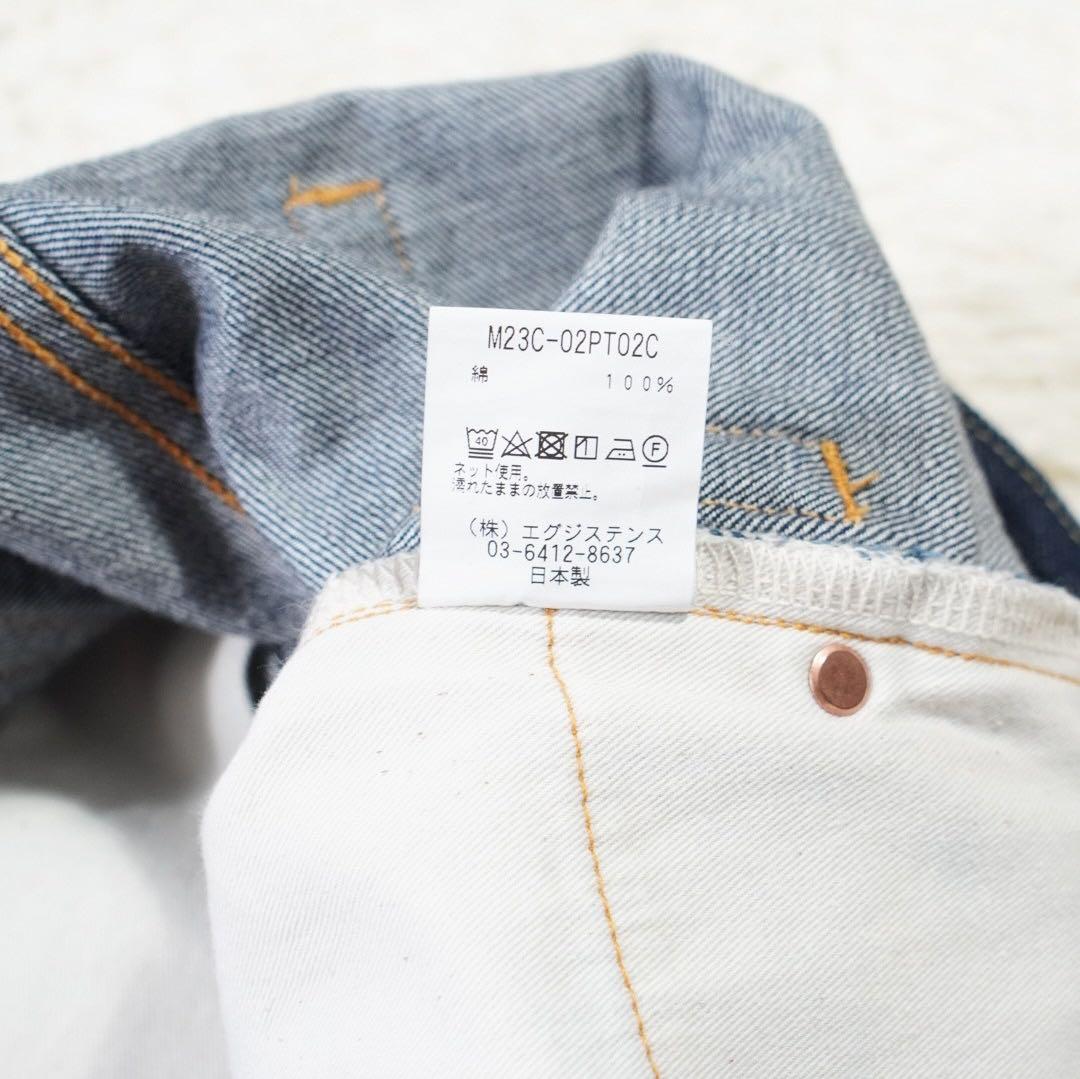 23年 濃紺 人気《marka》SHOE CUT JEANS(2)インディゴ