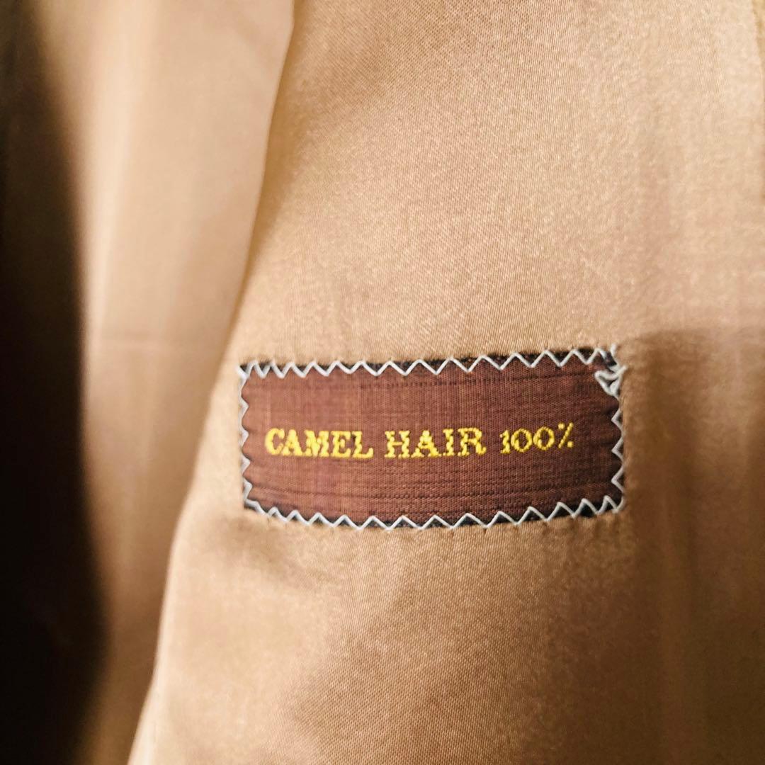 S*w様 ベルベスト ポロコート 希少 キャメルヘアー100% イタリア製