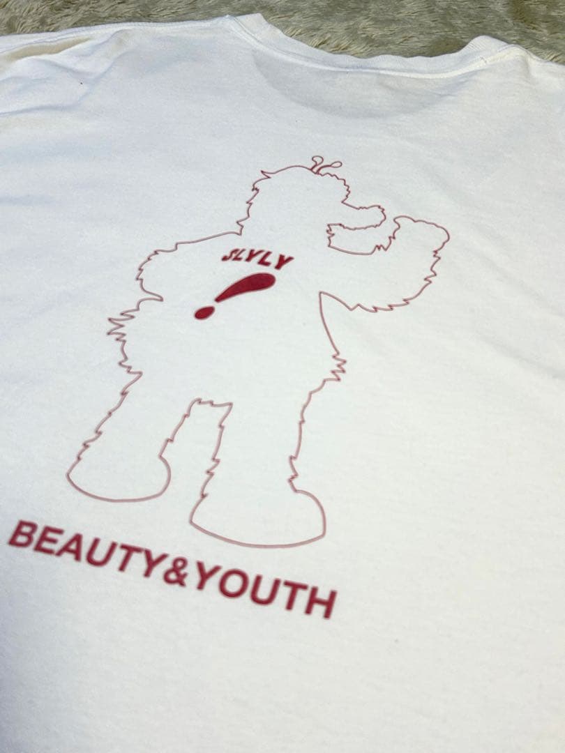 beauty &youth ×スラィリー　ロンT Lサイズ　即完売　廃盤