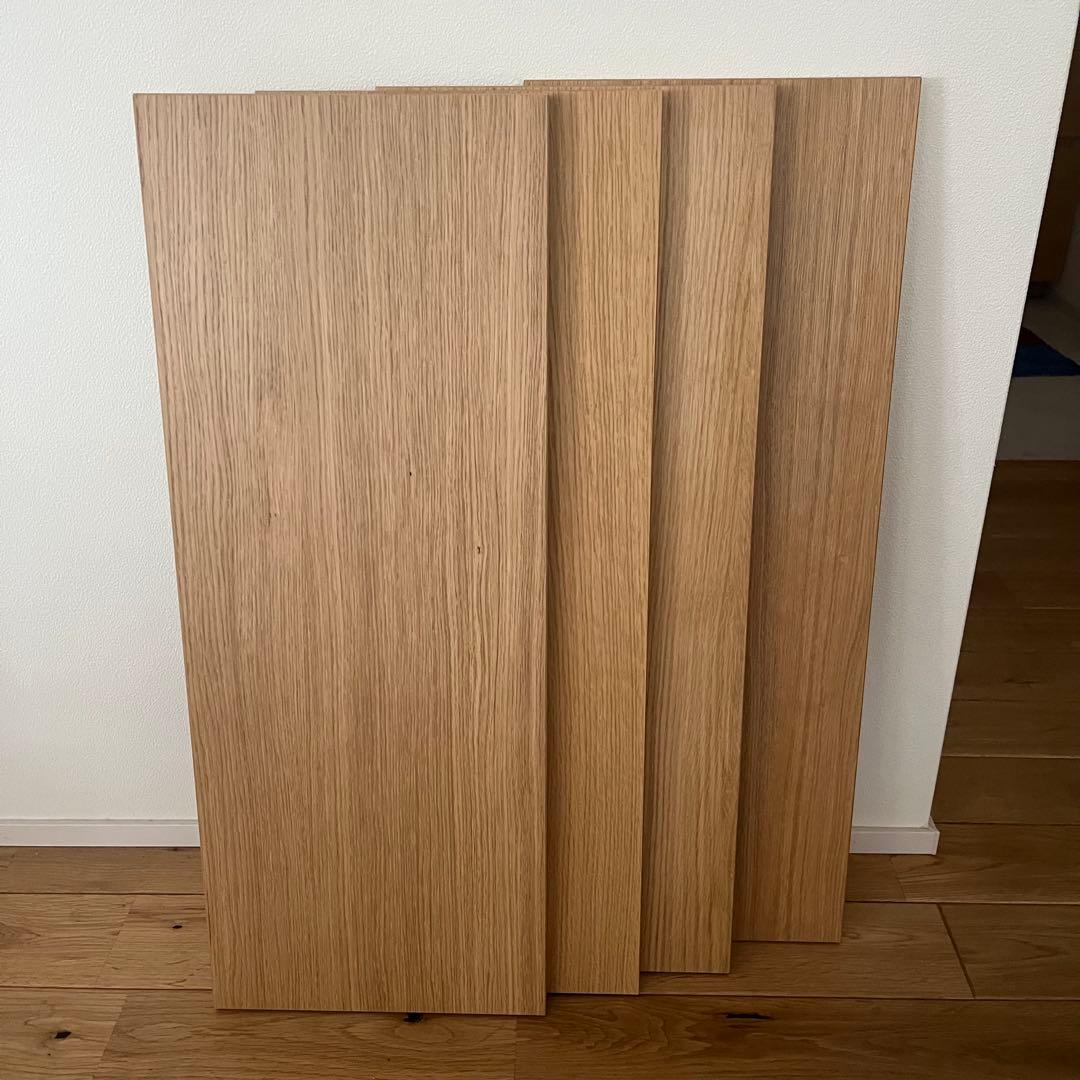 【4枚セット】 string　ストリング　シェルフ　オーク・幅78・奥30