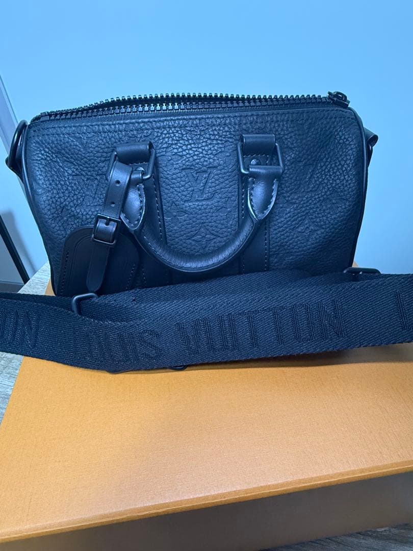 ルイヴィトン　キーポル バンドリエール25 モノグラム トリヨン