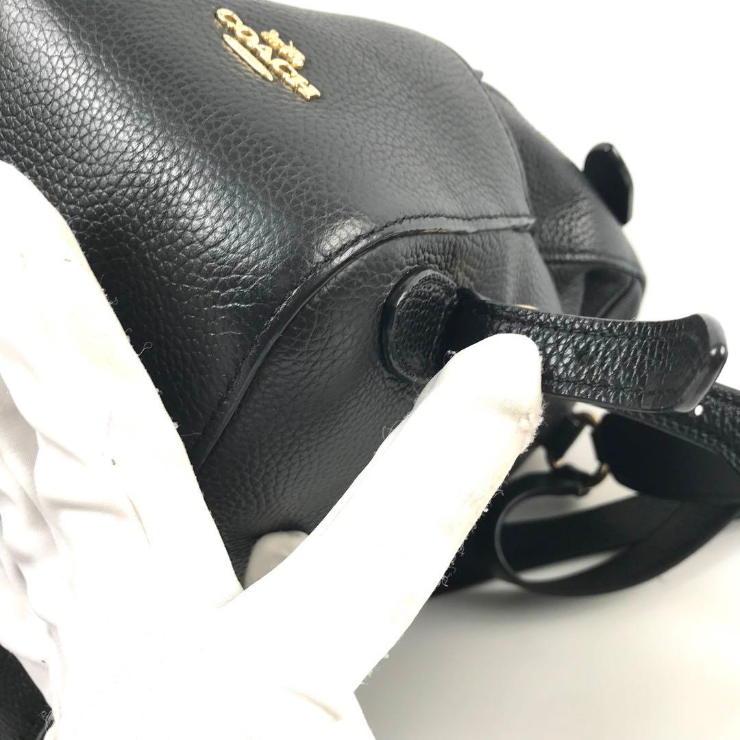 コーチ バックパック ブラック レザー ブラック リュック 31032