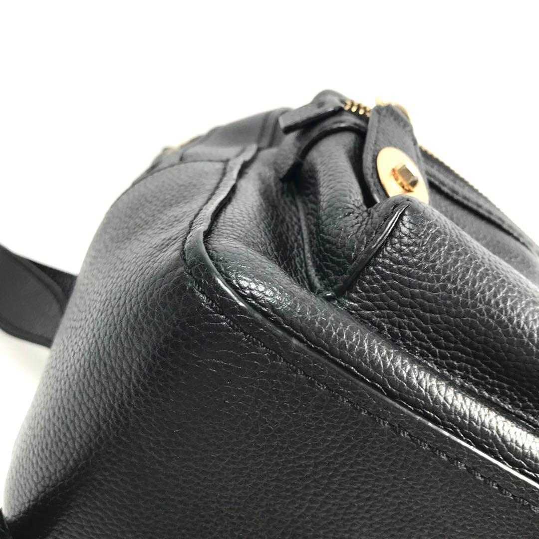 コーチ バックパック ブラック レザー ブラック リュック 31032