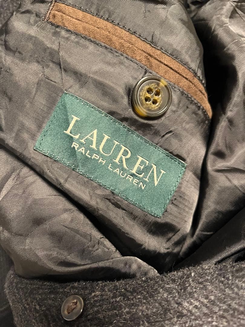 Ralph Lauren ダークグレー チェスターコート